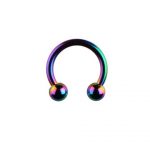 RAINBOW ANODISED CIRCULAR BARBELL