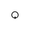 BLACK BALL CLOSURE RING
