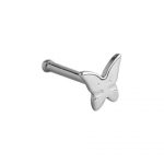 Nose Bone – Butterfly Top – 316L Surgical Steel