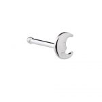 Nose Bone – Moon Top – 316L Surgical Steel