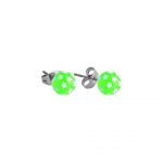 Print Ball Ear Studs ( By Pair ) 4