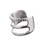 Spiral Wrap Ear Cuff – Cubic Zirconia Ends