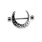 Nipple Shield – Crescent Hammered Frame