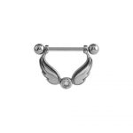 Winged Nipple Shield – All-Metal Finish