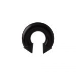 Black Silicone Circular Barbell ( Cone )