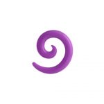 Purple Silicon Spiral