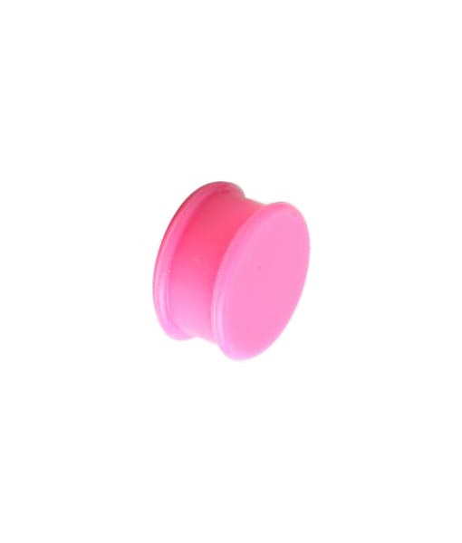 Pink Silicone Plug - Sugar Body Jewellery Retail