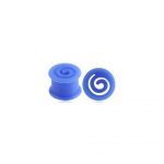 BLUE SILICONE SPIRAL TUNNEL