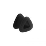 Black Silicone Tunnel (Triangle)