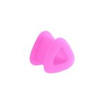 Pink Silicone Tunnel (Triangle)