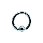 Cobalt Titanium Ball Closure Ring