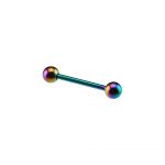 Rainbow Titanium Barbell