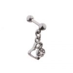 Helix Barbell – Double CZ Chain Drop