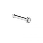 Nose Bone – Jeweled Top – Titanium
