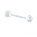 Clear FLEXIBLE BARBELL