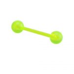 Green FLEXIBLE BARBELL