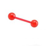 Red FLEXIBLE BARBELL