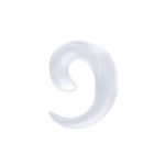 Clear Acrylic Spiral