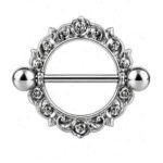 Nipple Shield – Floral Wreath Design