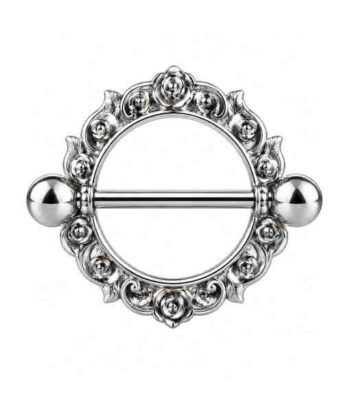 Nipple Shield – Floral Wreath Design