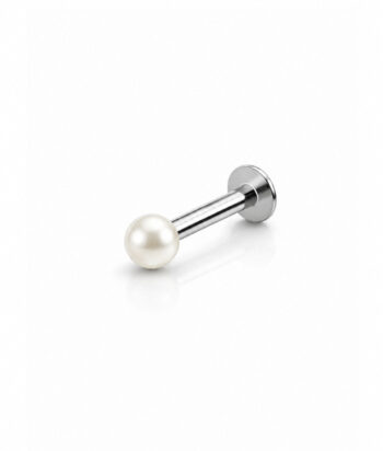 Pearl Labret – Soft Cream Tone