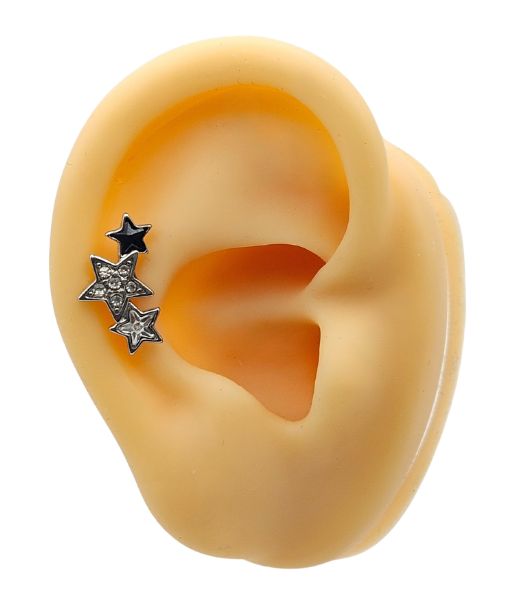 Star Cluster Tragus Stud - Image 2