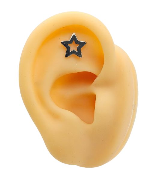 Star Shape Tragus Stud - Image 2