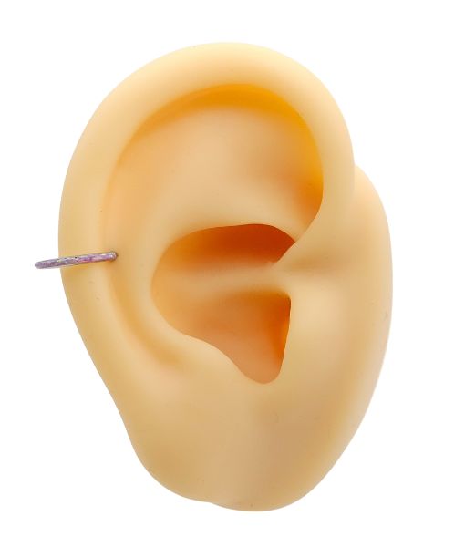 Opal Hinged Clicker – Pink Stone - Image 2