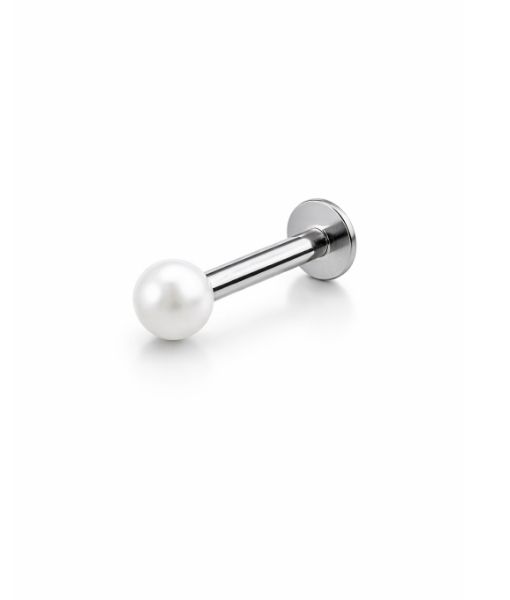 Pearl Labret – Classic White