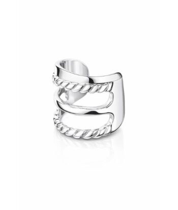 Spiral Wrap Ear Cuff – Cubic Zirconia Ends