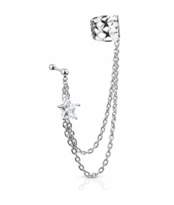 Open Swirl Ear Cuff – Ornamental Design