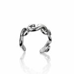 Sculpted Branch Ear Cuff – Nature Inspired