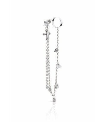 Double Chain Ear Cuff Set – Cubic Zirconia Detail