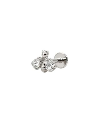 TITANIUM CZ QUEEN BEE