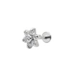 TITANIUM CZ FLOWER