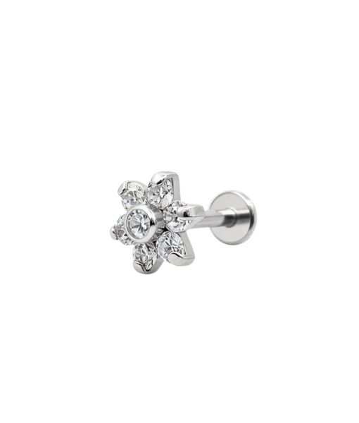 TITANIUM CZ FLOWER
