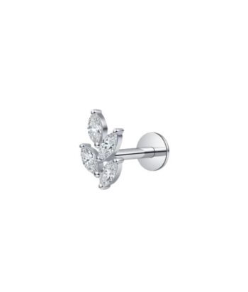 TITANIUM CZ PETAL CLUSTER