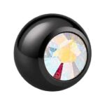 Swarovski Black Micro Jewelled Ball
