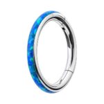 Opal Hinged Clicker – Blue Stone