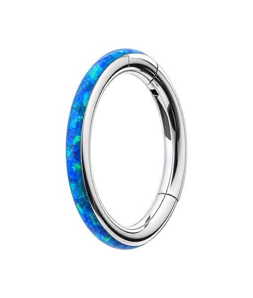 Opal Hinged Clicker – Blue Stone