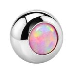 Pink Opal Jewelled Ball