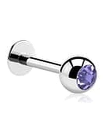 Jewelled Micro – Tragus, Helix & Lip Piercing – 316L Surgical Steel