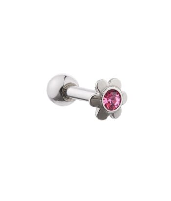 Tragus Piercing Micro Barbell 4 (Pink)