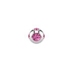 Rose Tiffany Jewelled Ball
