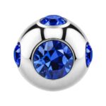 Sapphire Tiffany Jewelled Ball