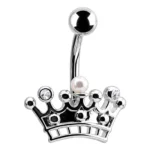Fashion Banana-Jewelled Crown