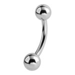 Curved Barbell – Banana Style – 316L Surgical Steel