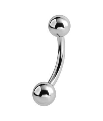 Curved Barbell – Banana Style – 316L Surgical Steel