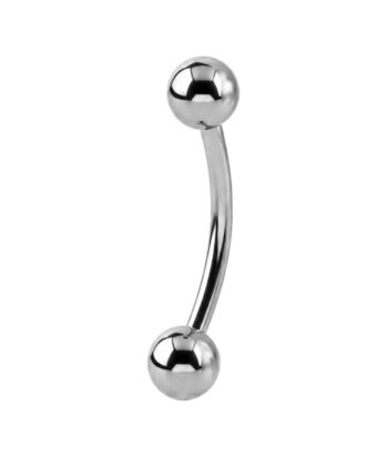 Eyebrow – Micro Banana Bar – 316L Surgical Steel