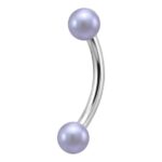 Micro Banana – Lavender Synthetic Pearl Ends